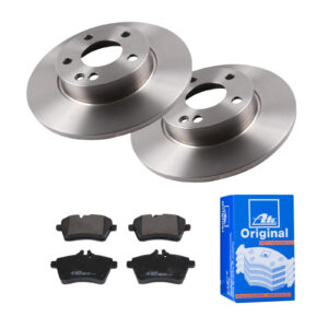 ATE Bremsesæt, skivebremser 142022417 foraksel fuld 276mm 12mm for MERCEDES-BENZ