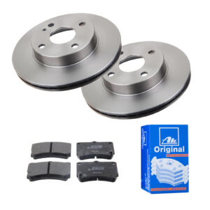 ATE Bremsesæt, skivebremser 142022420 foraksel ventileret 235mm 18mm for MAZDA KIA