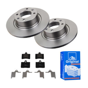 ATE Bremsesæt, skivebremser 142022428 bagaksel fuld 276mm 14mm for CITROËN