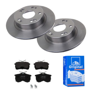 ATE Bremsesæt, skivebremser 142022454 bagaksel fuld 260mm 10mm for HONDA