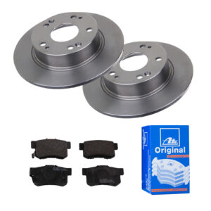 ATE Bremsesæt, skivebremser 142022455 bagaksel fuld 260mm 10mm for HONDA