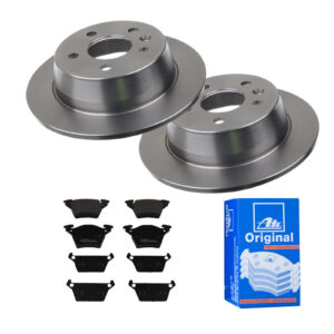 ATE Bremsesæt, skivebremser 142022475 bagaksel fuld 280mm 10mm for MERCEDES-BENZ