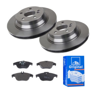 ATE Bremsesæt, skivebremser 142022489 bagaksel ventileret 300mm 22mm for MERCEDES-BENZ