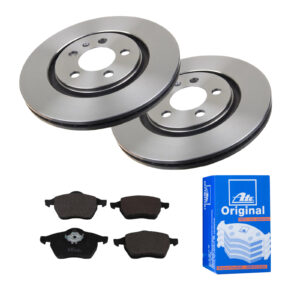 ATE Bremsesæt, skivebremser 142022571 foraksel ventileret 280mm 22mm for VAG SEAT