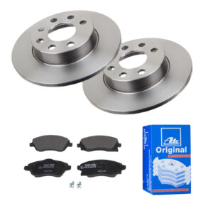 ATE Bremsesæt, skivebremser 142022587 foraksel fuld 240mm 11mm for OPEL VAUXHALL