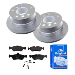 ATE Bremsesæt, skivebremser 142022597 bagaksel fuld 258mm 12mm for MERCEDES-BENZ CHRYSLER VAG