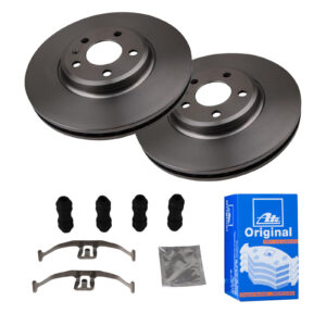 ATE Bremsesæt, skivebremser 142022679 foraksel ventileret 320mm 30mm for VAG