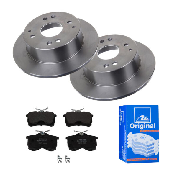 ATE Bremsesæt, skivebremser 142022697 bagaksel fuld 260mm 10mm for HONDA