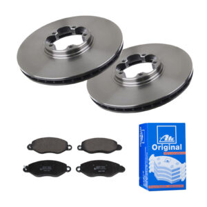 ATE Bremsesæt, skivebremser 142022961 foraksel ventileret 294mm 24mm for FORD