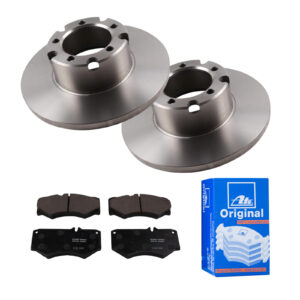 ATE Bremsesæt, skivebremser 142022964 foraksel fuld 280mm 16mm for MERCEDES-BENZ