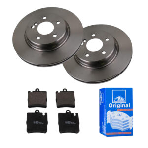 ATE Bremsesæt, skivebremser 142022986 bagaksel ventileret 300mm 22mm for MERCEDES-BENZ CHRYSLER