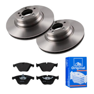 ATE Bremsesæt, skivebremser 142022996 foraksel ventileret 348mm 30mm for BMW