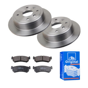 ATE Bremsesæt, skivebremser 142023236 bagaksel fuld 258mm 10mm for CHEVROLET