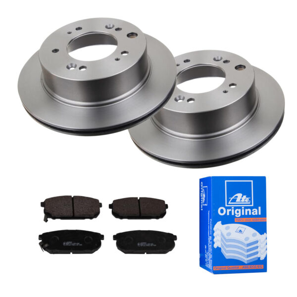 ATE Bremsesæt, skivebremser 142023330 bagaksel ventileret 315mm 20mm for KIA