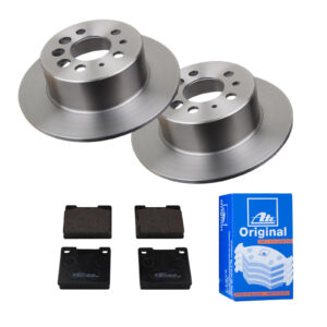 ATE Bremsesæt, skivebremser 142041839 bagaksel fuld 281mm 9mm for VOLVO