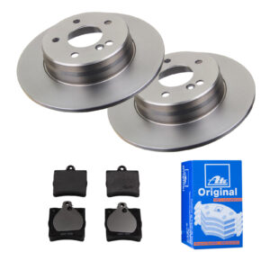ATE Bremsesæt, skivebremser 142041861 bagaksel fuld 290mm 10mm for MERCEDES-BENZ CHRYSLER