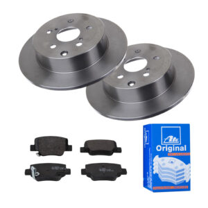 ATE Bremsesæt, skivebremser 142041945 bagaksel fuld 297mm 11mm for TOYOTA