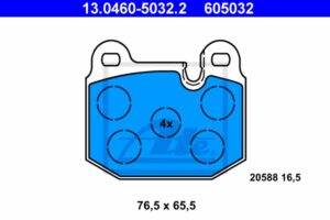 ATE Bremsesæt, skivebremser 142042006 foraksel fuld 255mm 12mm for BMW STEYR