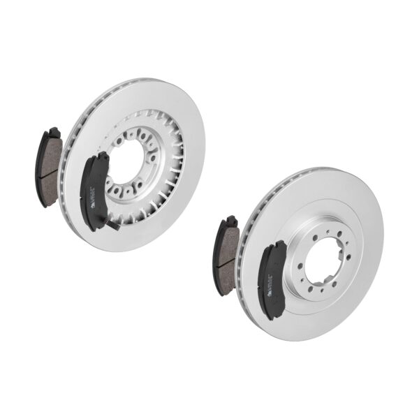 ATE Bremsesæt, skivebremser 142042398 foraksel ventileret 314mm 24mm for PEUGEOT CITROËN MITSUBISHI