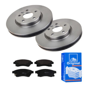 ATE Bremsesæt, skivebremser 142042465 foraksel ventileret 276mm 26mm for OPEL VAUXHALL CHEVROLET