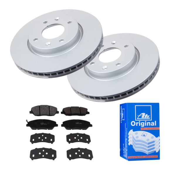 ATE Bremsesæt, skivebremser 142042537 foraksel ventileret 321mm 28mm for KIA HYUNDAI