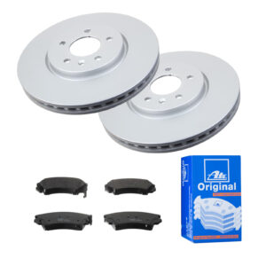 ATE Bremsesæt, skivebremser 142042587 foraksel ventileret 321mm 30mm for VAUXHALL OPEL