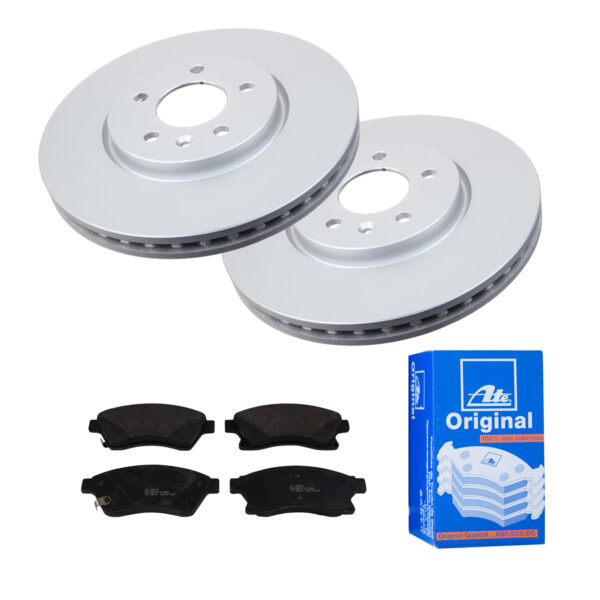 ATE Bremsesæt, skivebremser 142042591 foraksel ventileret 321mm 30mm for OPEL VAUXHALL CHEVROLET
