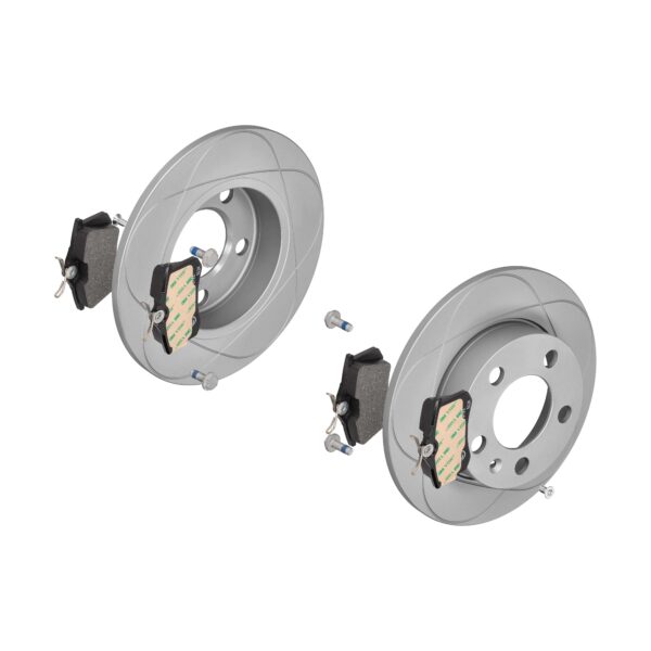 ATE Bremsesæt, skivebremser 142042634 bagaksel fuld 230mm 9mm for PEUGEOT CITROËN VAG SKODA SEAT