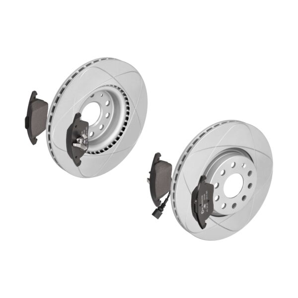 ATE Bremsesæt, skivebremser 142043016 foraksel ventileret 312mm 25mm for SEAT VAG SKODA