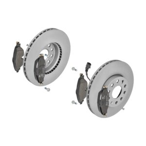 ATE Bremsesæt, skivebremser ijf14152o8 bagaksel ventileret 288mm 25mm for VAG SKODA SEAT