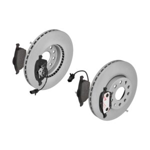 ATE Bremsesæt, skivebremser ijf141bgf7 foraksel ventileret 288mm 25mm for SEAT SKODA VAG
