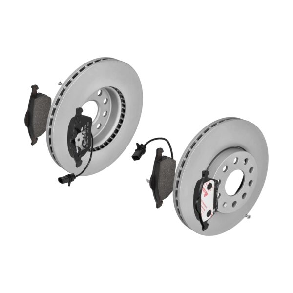 ATE Bremsesæt, skivebremser ijf141bgf7 foraksel ventileret 288mm 25mm for SEAT SKODA VAG