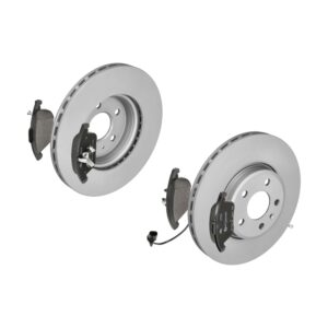 ATE Bremsesæt, skivebremser ijf141bvr1 foraksel ventileret 314mm 25mm for VAG