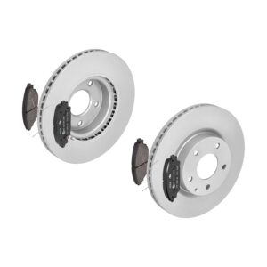 ATE Bremsesæt, skivebremser ijf141cv97 foraksel ventileret 295mm 25mm for MAZDA