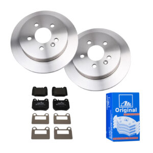 ATE Bremsesæt, skivebremser ijf141dtk7 bagaksel fuld 285mm 15mm for MERCEDES-BENZ