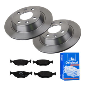 ATE Bremsesæt, skivebremser ijf141e4o9 bagaksel fuld 258mm 9mm for VOLVO SAAB