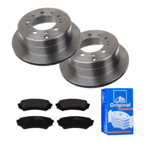ATE Bremsesæt, skivebremser ijf141eau3 bagaksel ventileret 329mm 18mm for TOYOTA LEXUS