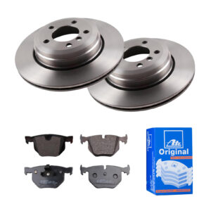 ATE Bremsesæt, skivebremser ijf141efk1 bagaksel ventileret 324mm 20mm for BMW