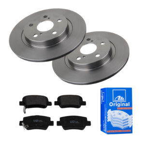 ATE Bremsesæt, skivebremser ijf141ehk9 bagaksel fuld 290mm 11mm for TOYOTA