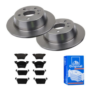 ATE Bremsesæt, skivebremser ijf141exc9 bagaksel fuld 280mm 10mm for MERCEDES-BENZ