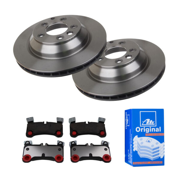 ATE Bremsesæt, skivebremser ijf141ey47 bagaksel ventileret 358mm 28mm for VAG PORSCHE