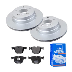 ATE Bremsesæt, skivebremser ijf141fam3 bagaksel ventileret 320mm 19mm for BMW