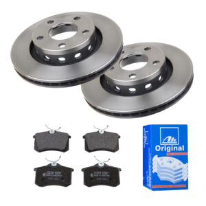 ATE Bremsesæt, skivebremser ijf141g5i2 bagaksel ventileret 269mm 22mm for PEUGEOT CITROËN VAG SKODA SEAT