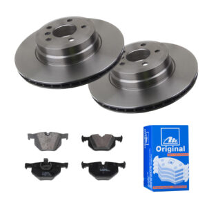 ATE Bremsesæt, skivebremser ijf141g8n4 bagaksel ventileret 345mm 24mm for BMW