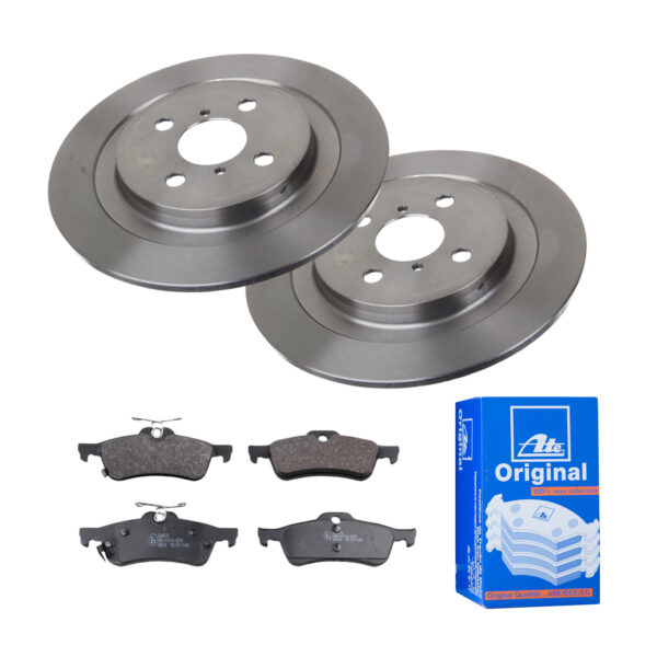 ATE Bremsesæt, skivebremser ijf141g9x4 bagaksel fuld 278mm 9mm for TOYOTA