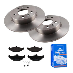 ATE Bremsesæt, skivebremser ijf141gc88 bagaksel fuld 265mm 10mm for RENAULT