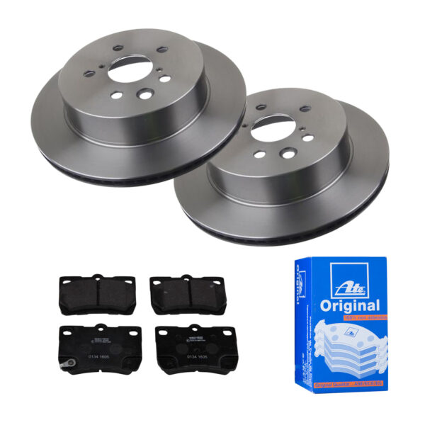 ATE Bremsesæt, skivebremser ijf141gk18 bagaksel ventileret 310mm 18mm for LEXUS