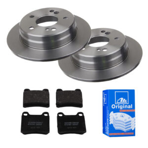 ATE Bremsesæt, skivebremser ijf141gmj2 bagaksel fuld 258mm 9mm for MERCEDES-BENZ