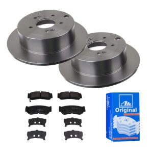 ATE Bremsesæt, skivebremser ijf141h034 bagaksel fuld 302mm 11mm for HYUNDAI
