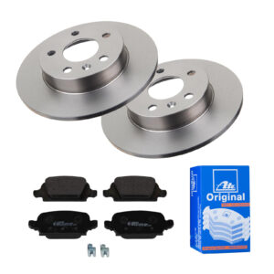 ATE Bremsesæt, skivebremser ijf141h3r8 bagaksel fuld 264mm 9mm for VAUXHALL OPEL